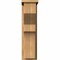 Ekena Millwork Monterey Smooth Corbel w/Backplate, Western Red Cedar, 7 1/2"W x 12"D x 28"H COR08X12X28MON01SWR - alternate 2